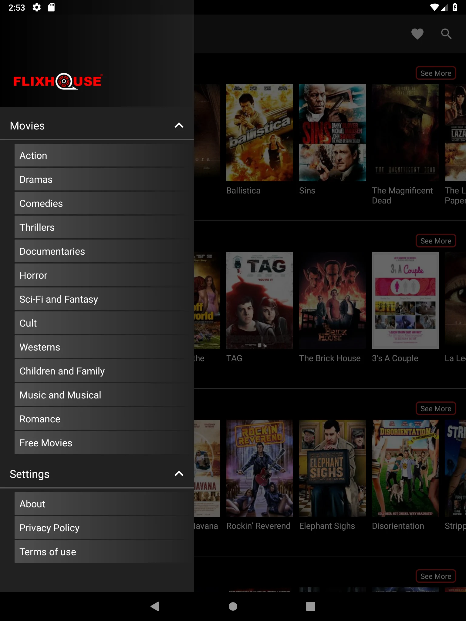 FlixHouse screenshot