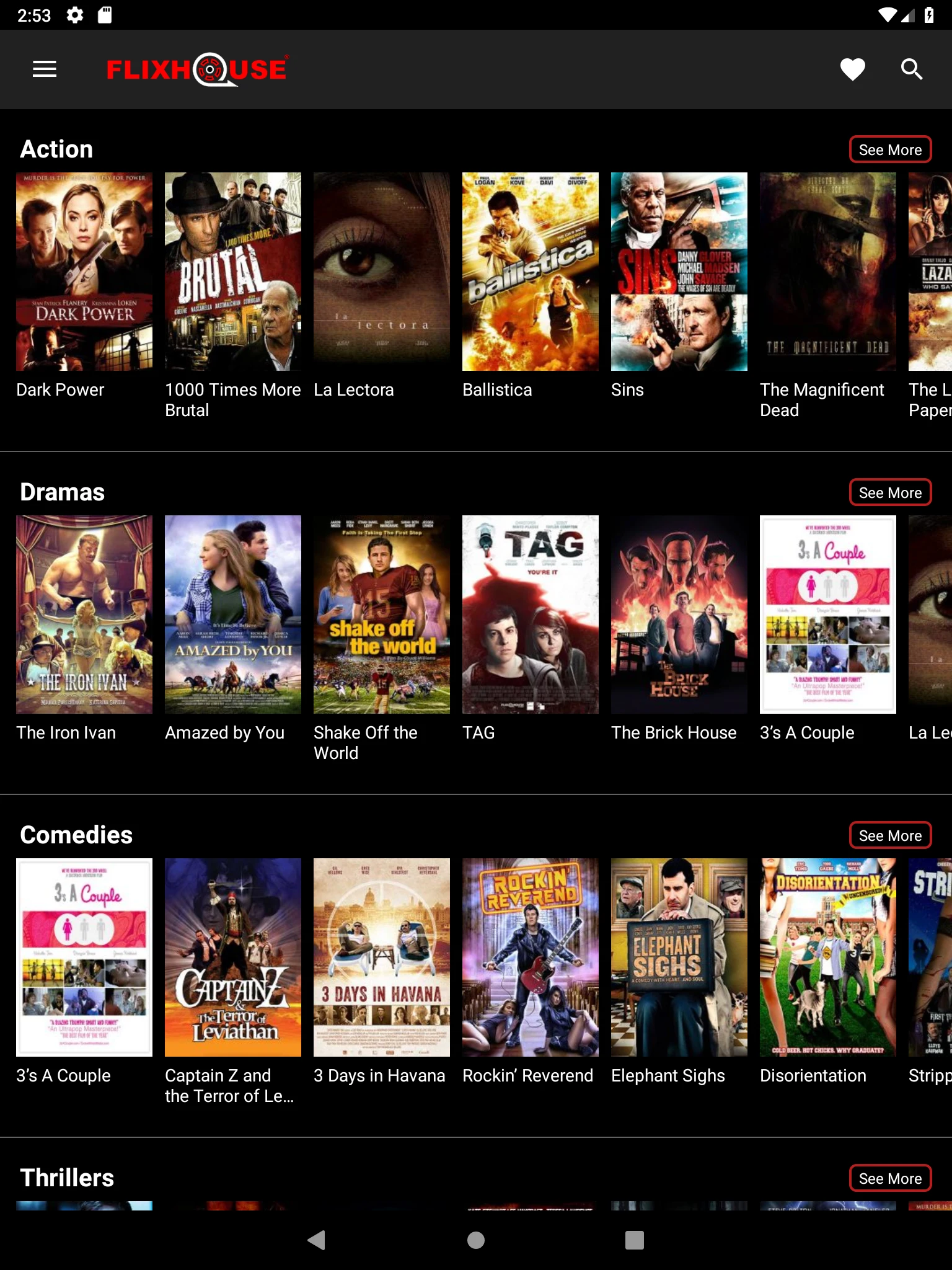 FlixHouse screenshot